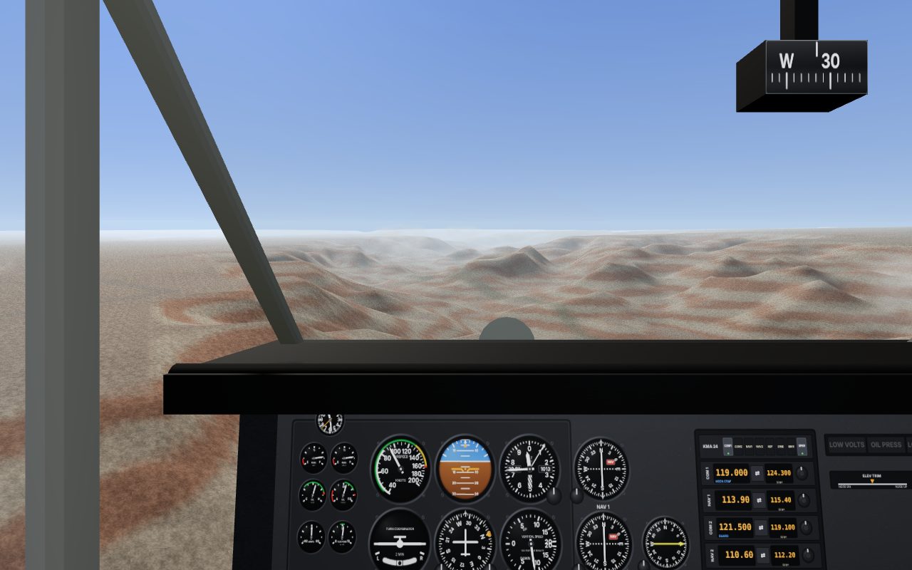 Above the Grand Canyon